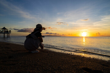 石垣島の日の入り:魅惑の夕景を楽しむ旅|三川食堂
